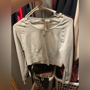 Flex sports long sleeve crop top